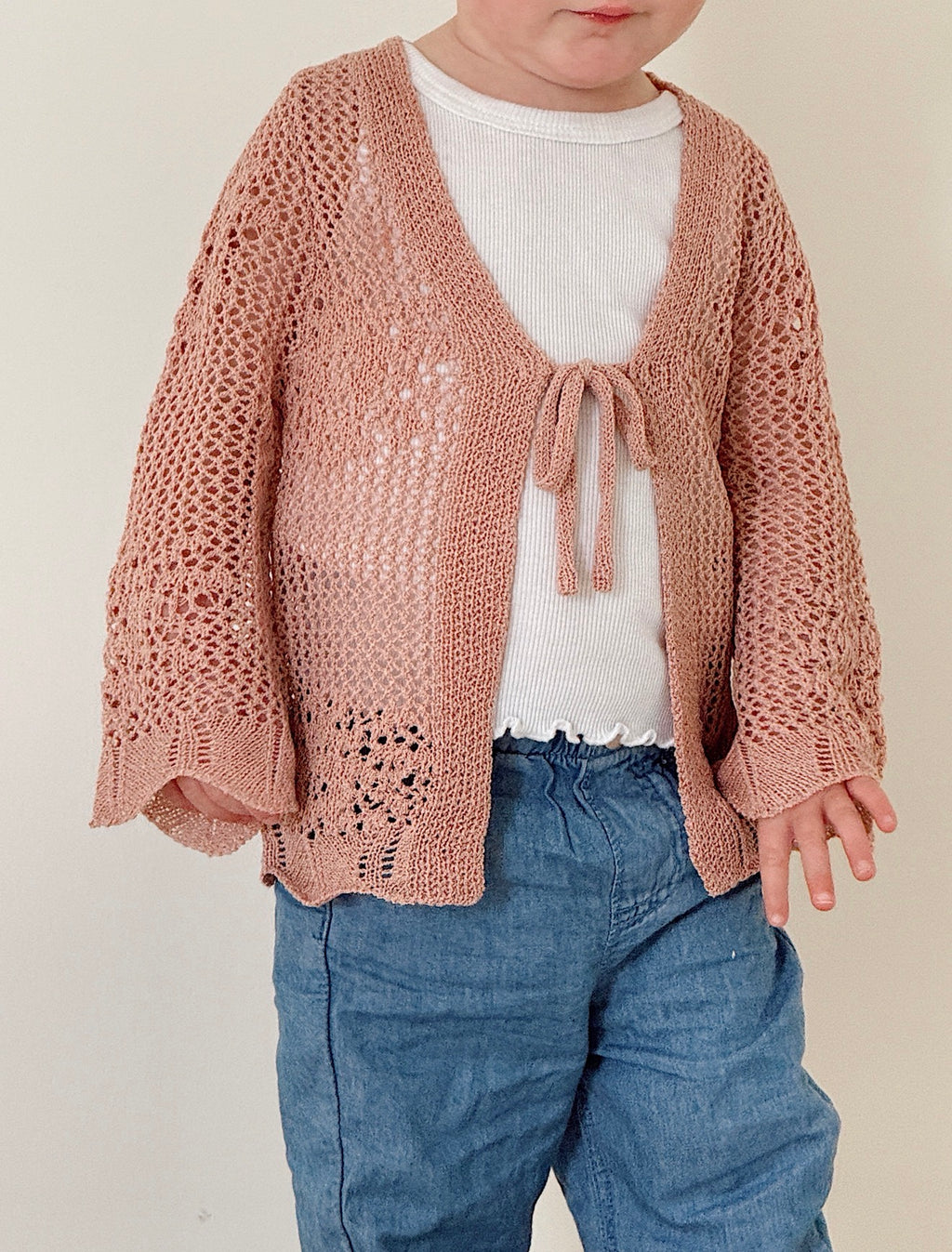 Crochet Bell Sleeve Cardigan