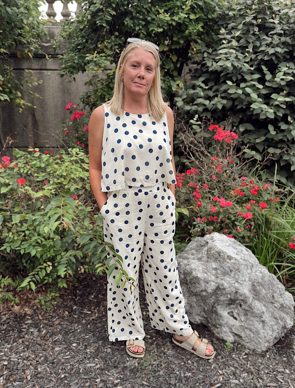 Miss Independent Polka Dot Set