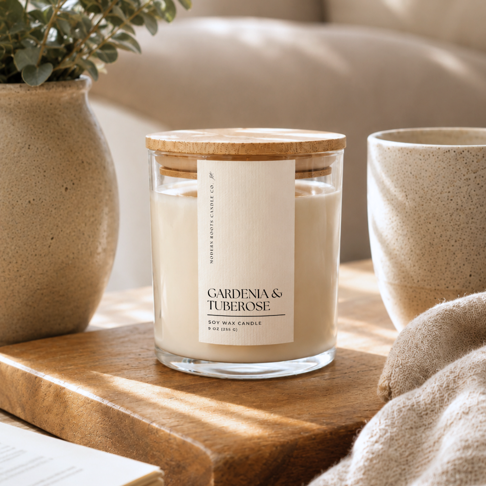 Gardenia & Tuberose | 9oz Soy Candle