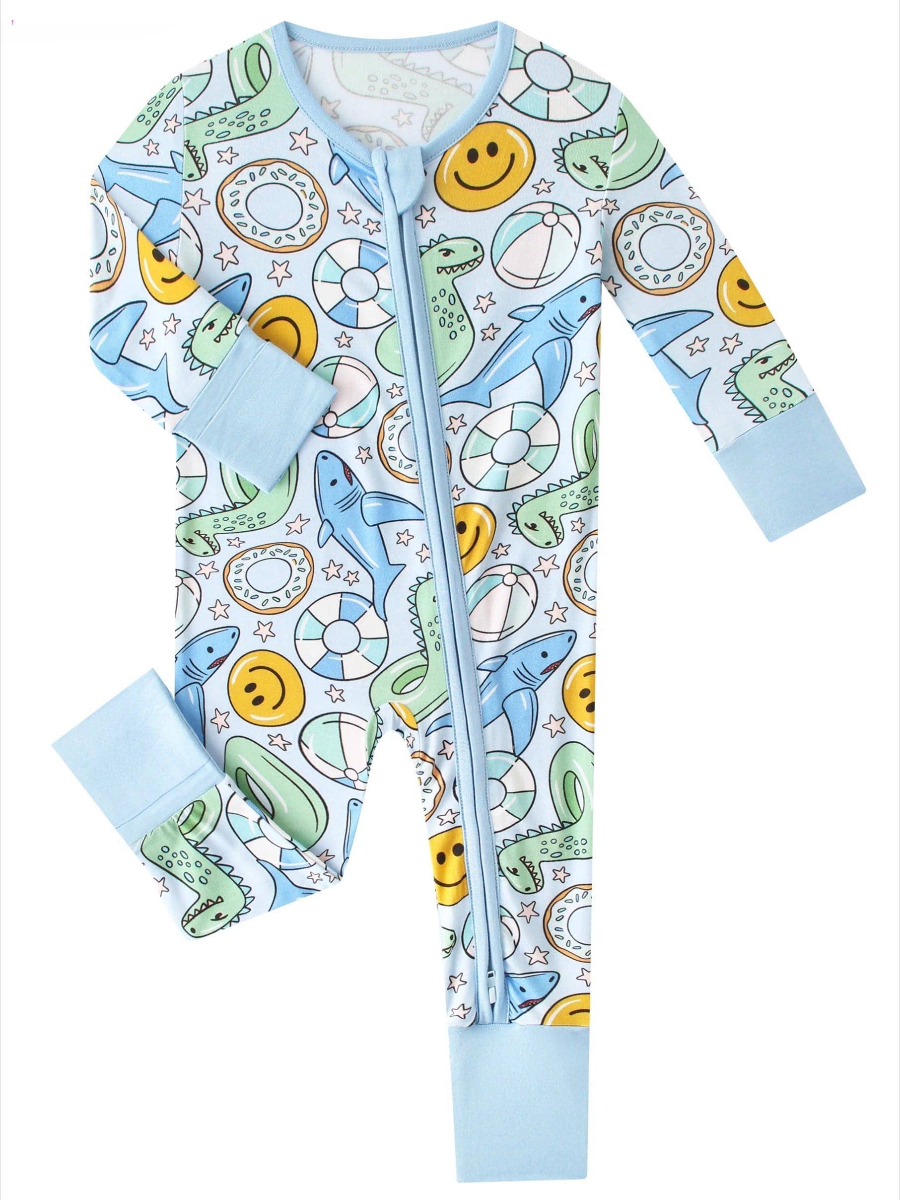 Pool Floats Bamboo Convertible Zippy Romper
