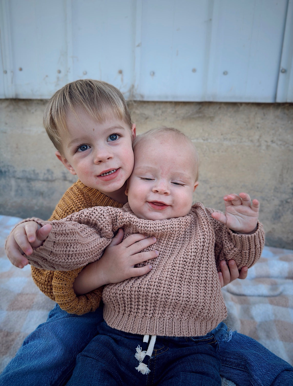 Chunky Knit Braided Sweater