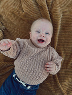 Chunky Knit Braided Sweater