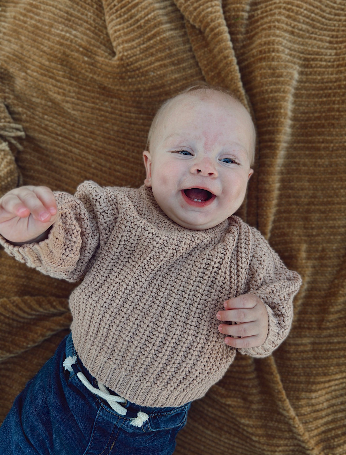Chunky Knit Braided Sweater