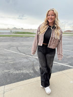 Tummy Control High Rise Wide Jeans