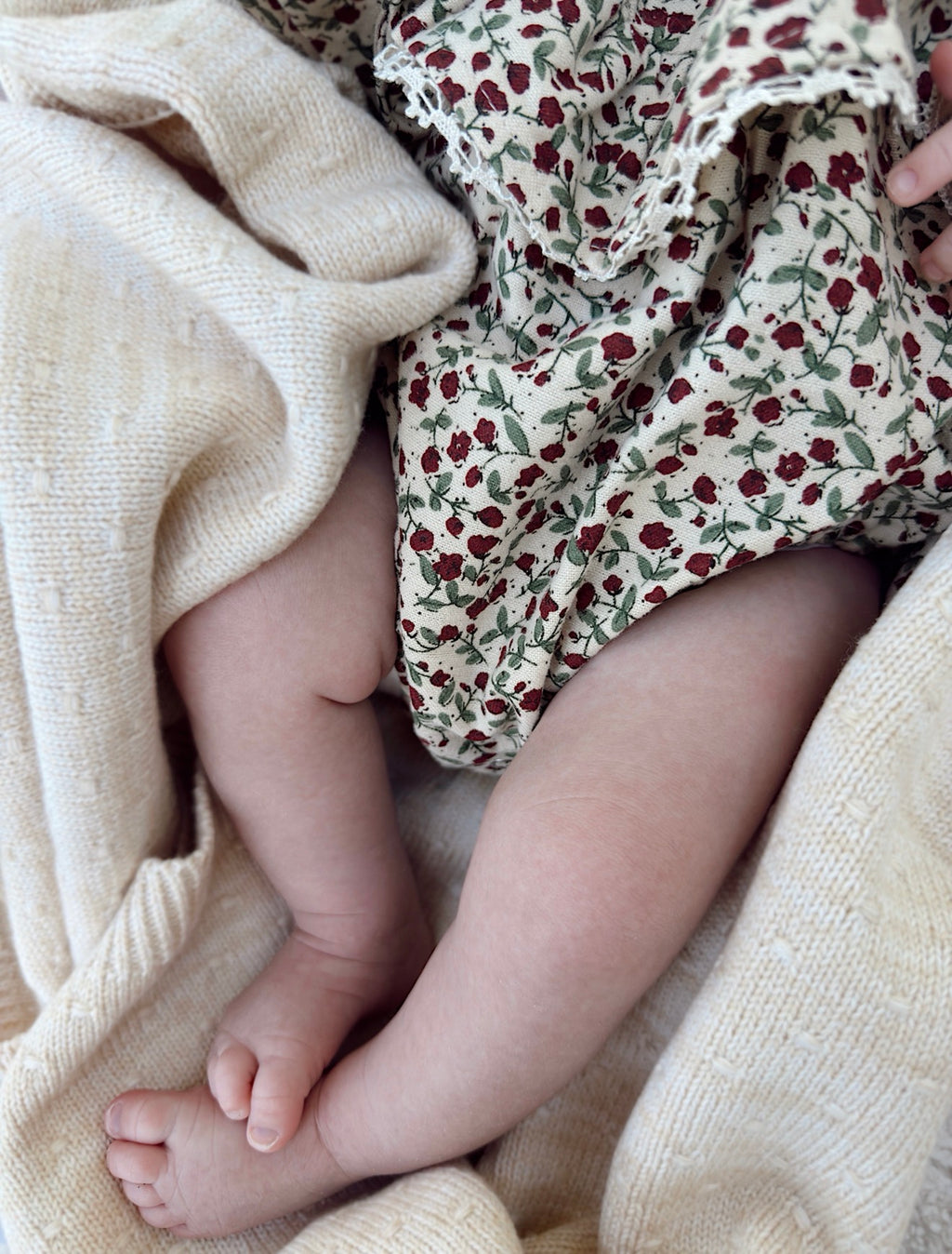 Gemma Floral Romper + Bow