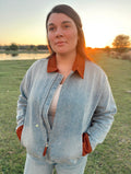 Vintage Contrast Barn Jacket