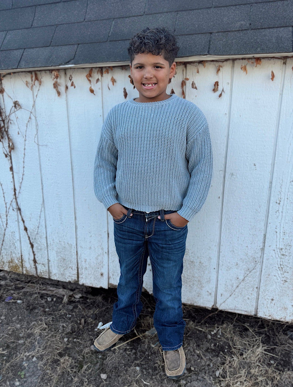 Kids Chunky Knit Sweater