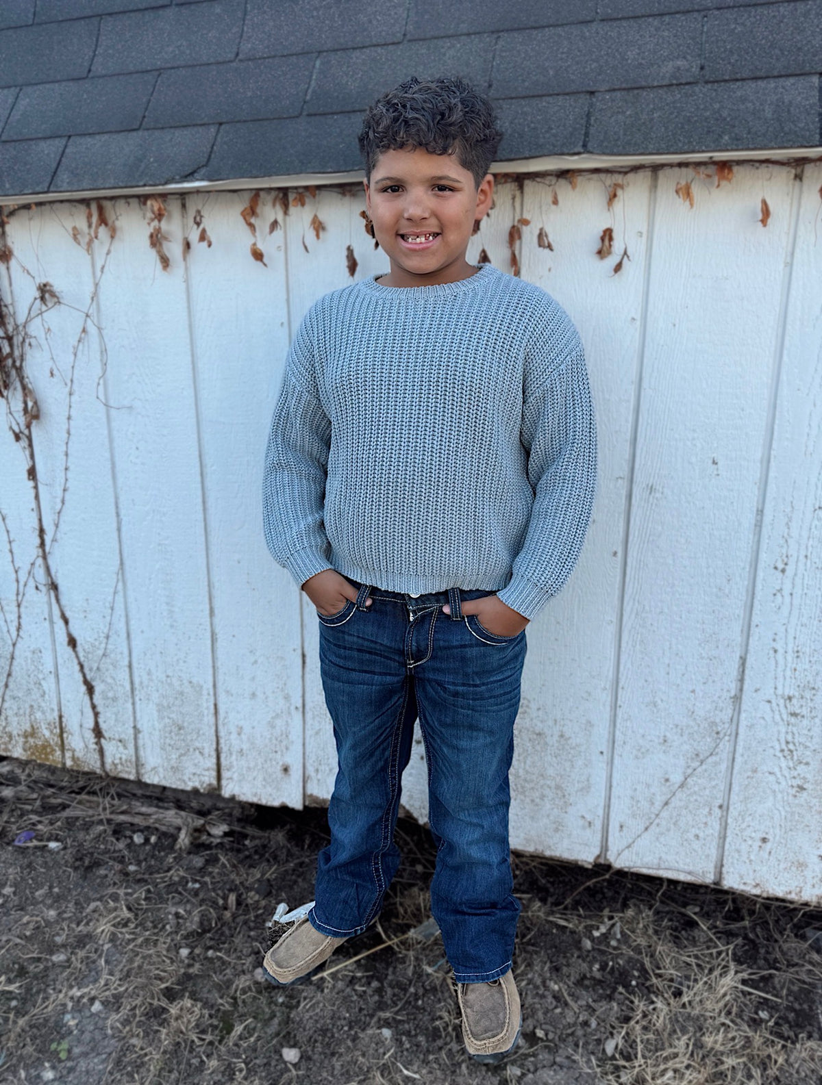 Kids Chunky Knit Sweater