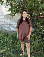 Curvy - Biker Short Set