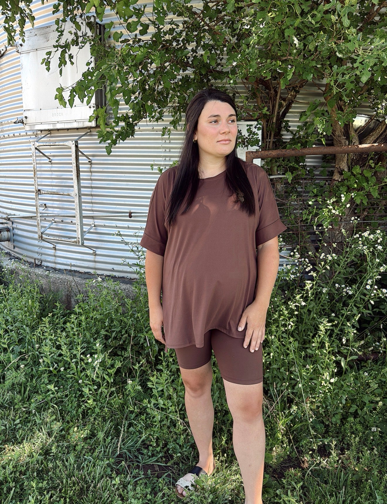 Curvy - Biker Short Set