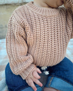 Chunky Knit Braided Sweater