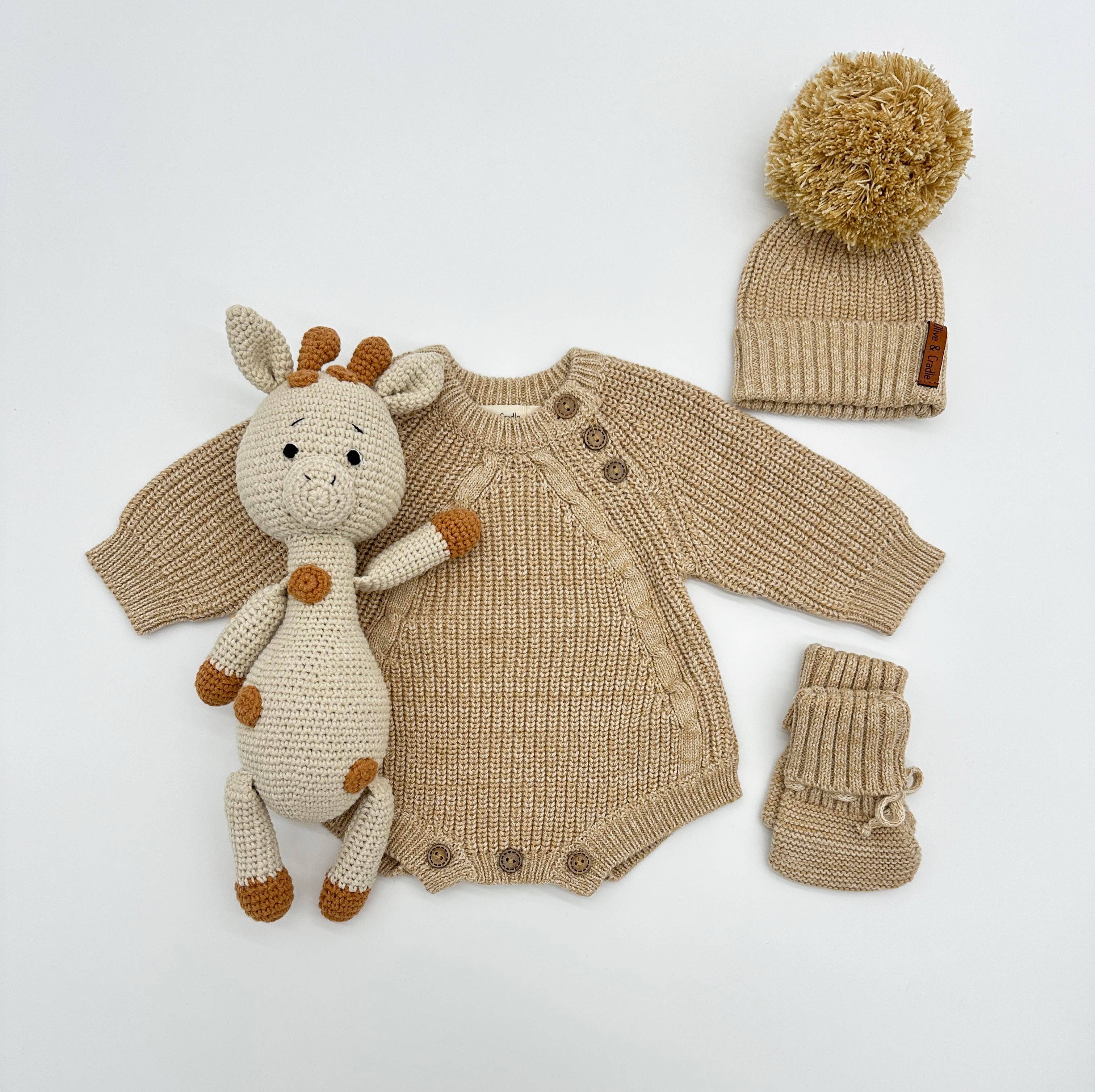Elliot Knitted Sweater Romper