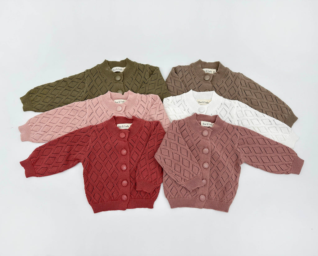 Ellanor Pointelle Cardigan
