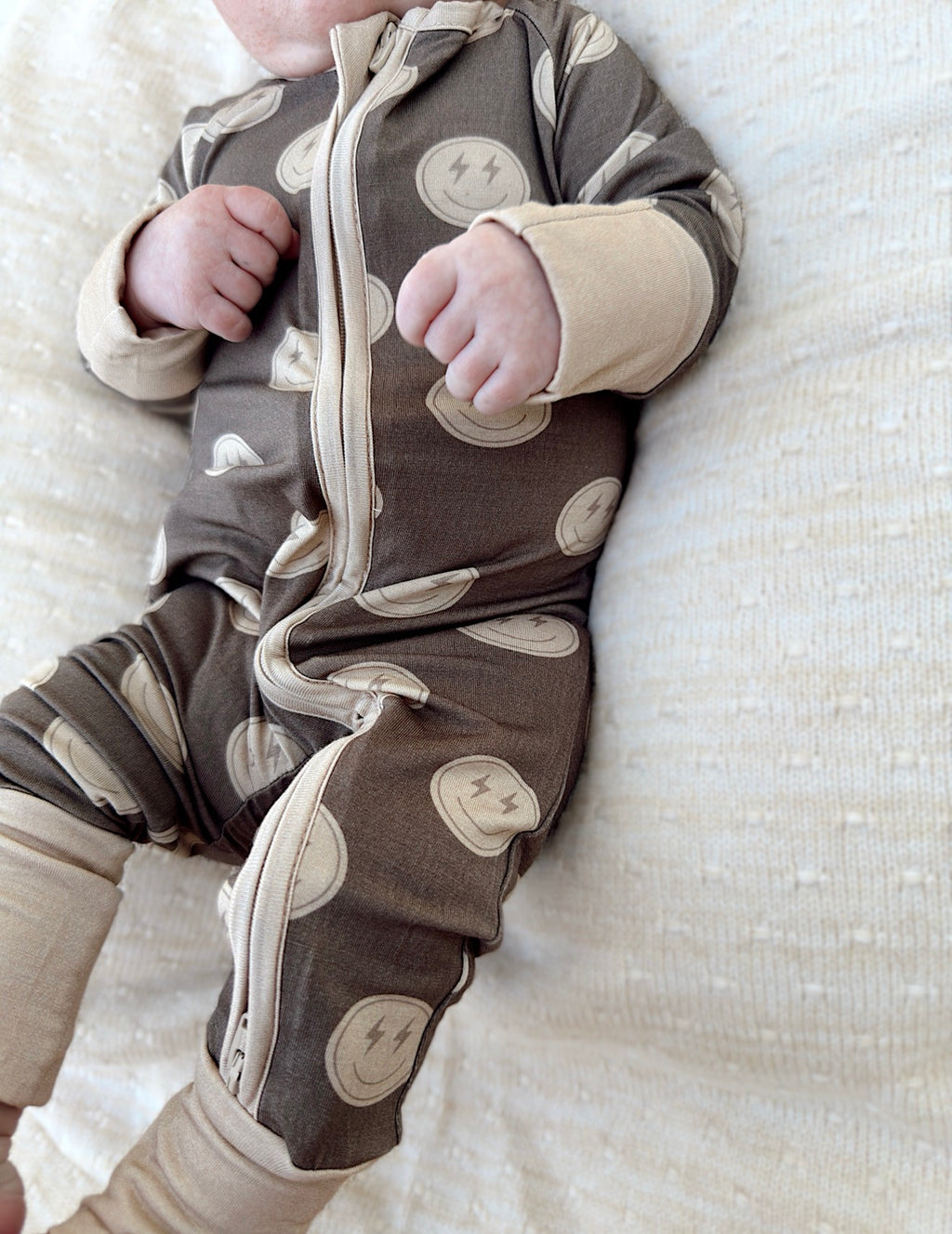 Neutral Smileys Bamboo Sleeper