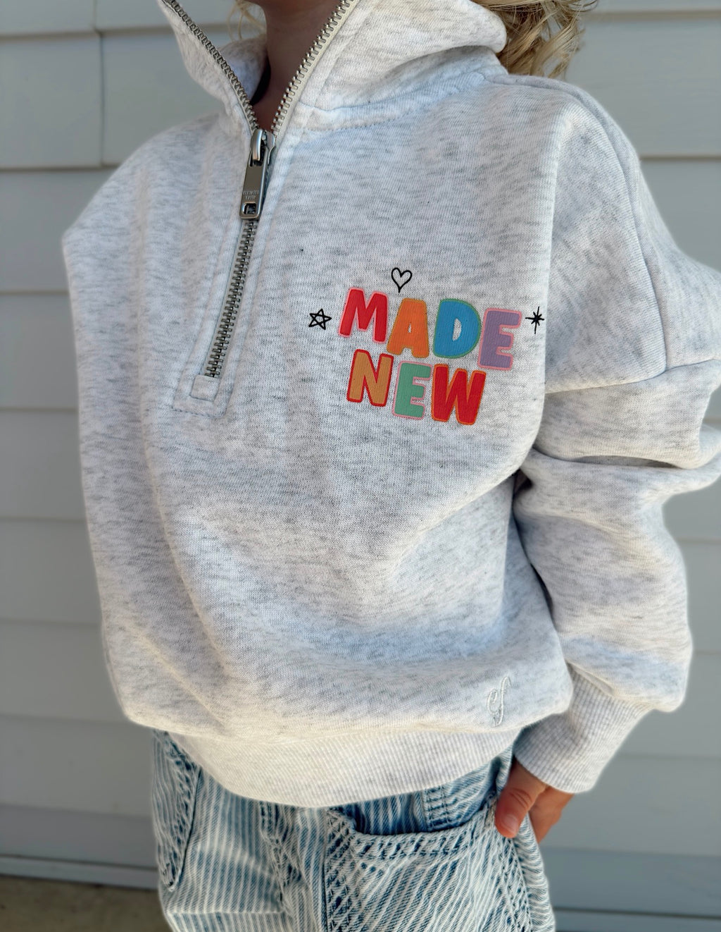 Made New Kids Half-Zip