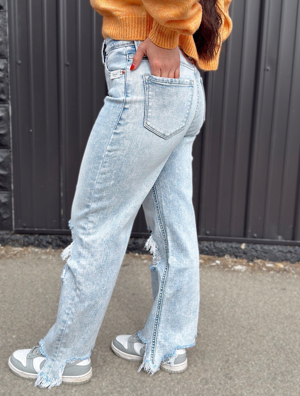 Tummy Control High Rise Modern Wide Jeans