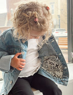 What a Friend We Have in Jesus Kids Denim Jacket