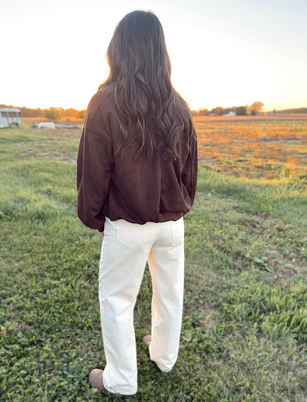 Suede Season Bomber Jacket