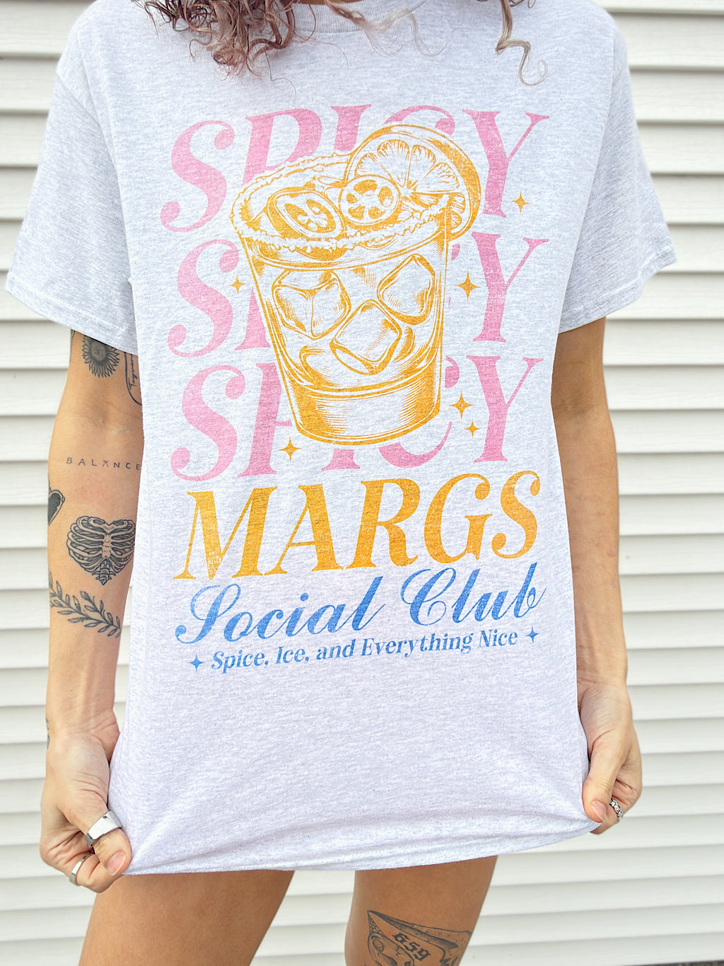 Spicy Margs Social Club Graphic Tee