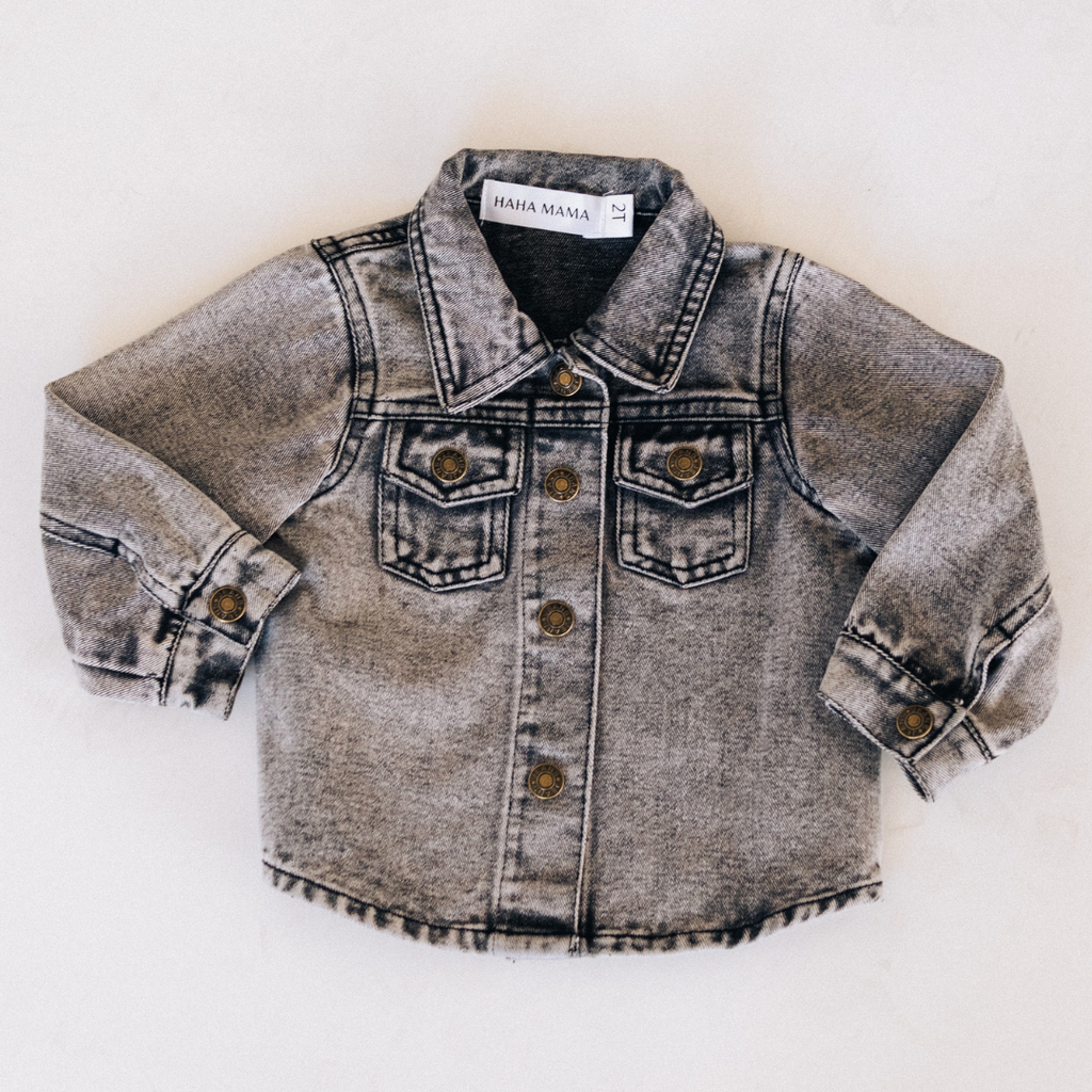 Gray Denim Jacket