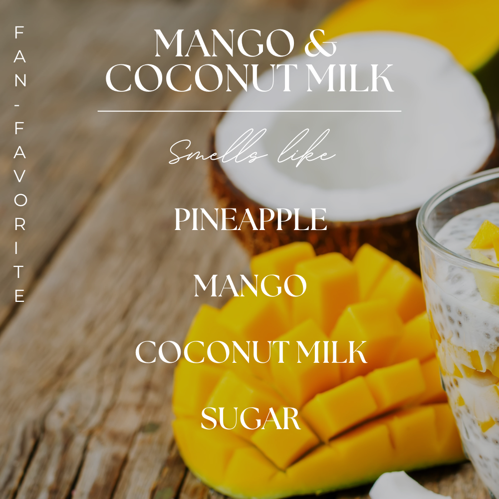 Mango & Coconut Milk | 8ml Hanging Car Diffuser