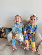 Sunny Blooms Bamboo Convertible Zippy Romper