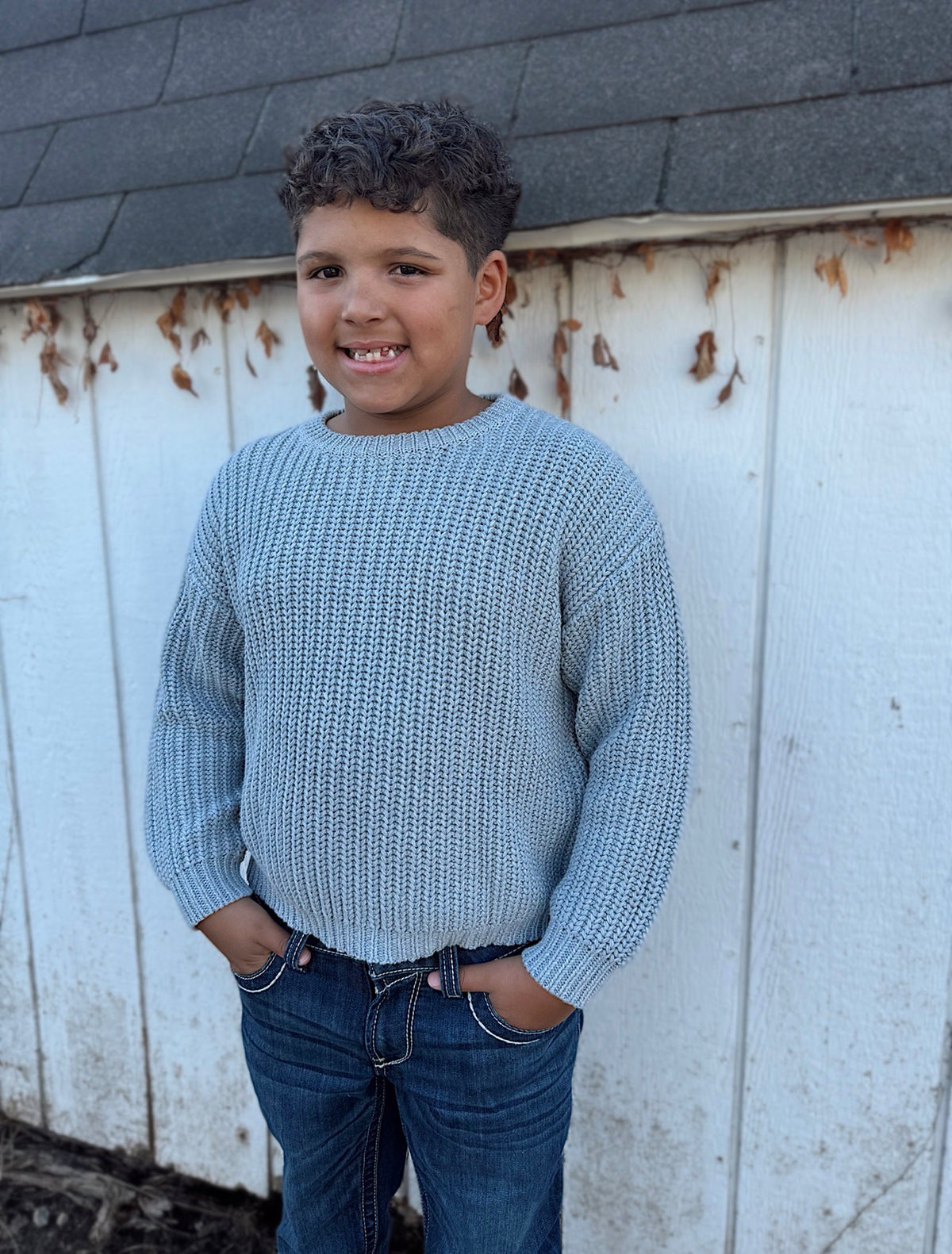 Kids Chunky Knit Sweater