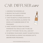 Pink Sugar & Warm Vanilla | 8ml Hanging Car Diffuser