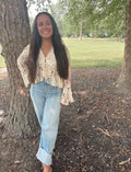 Mid Rise Wide Leg Jeans