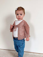 Crochet Bell Sleeve Cardigan