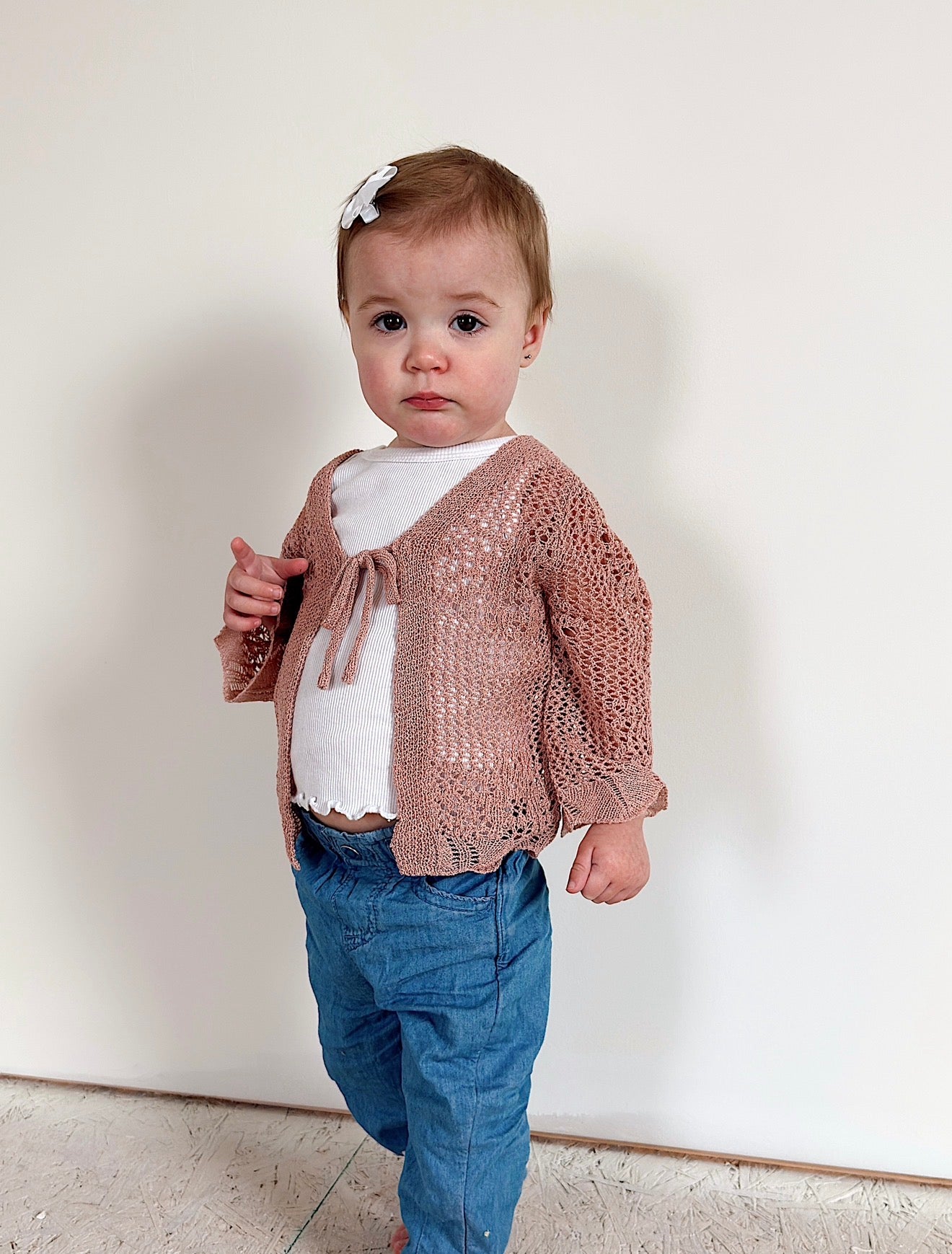 Crochet Bell Sleeve Cardigan