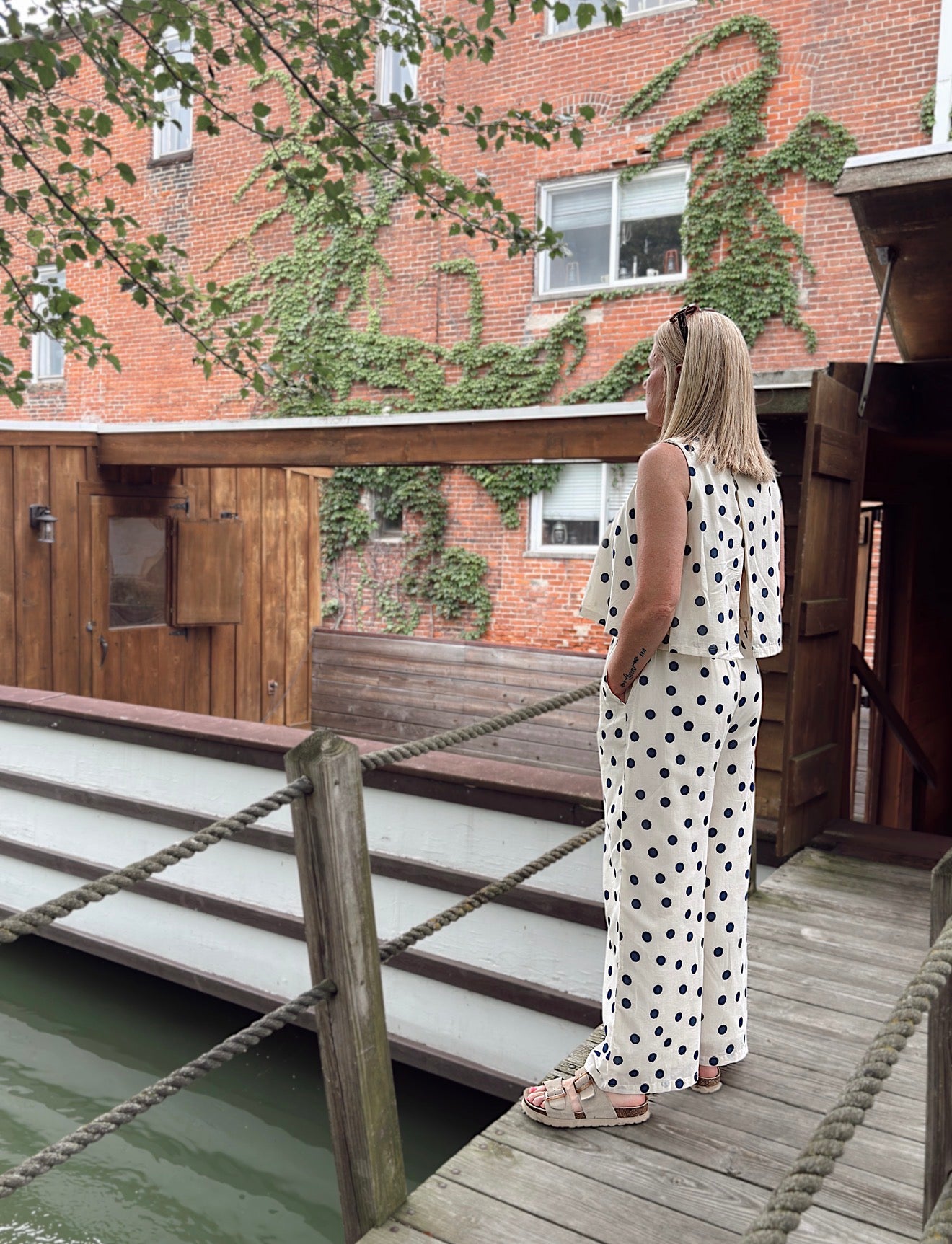 Miss Independent Polka Dot Set