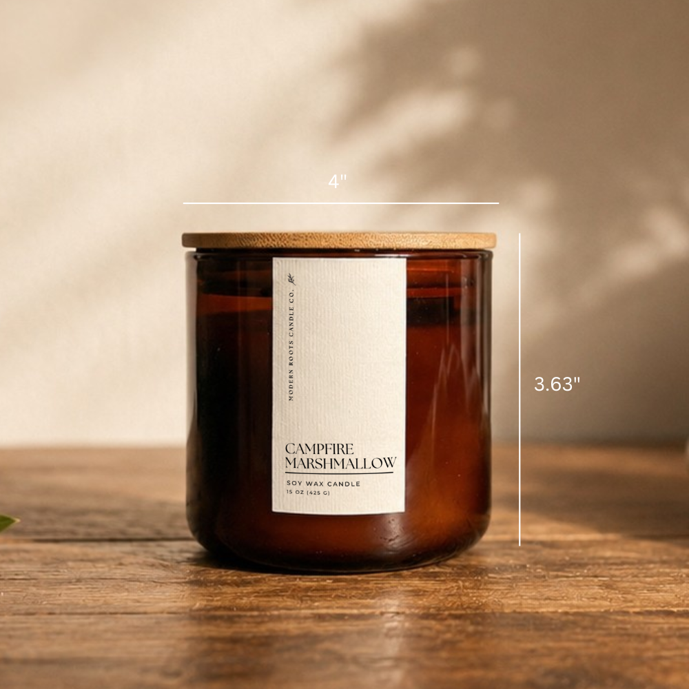 Campfire Marshmallow | 15oz Soy Candle