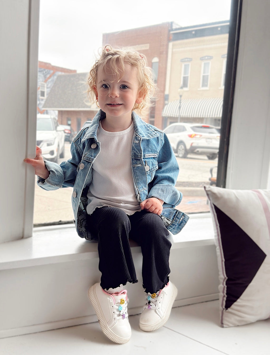 What a Friend We Have in Jesus Kids Denim Jacket