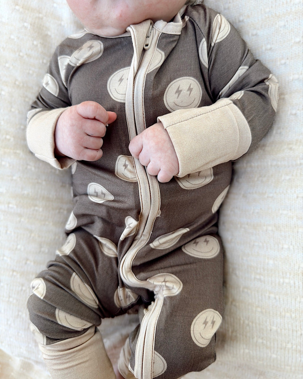 Neutral Smileys Bamboo Sleeper