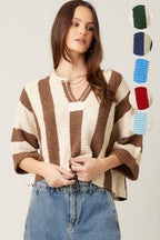 The Vertical Striped Sweater