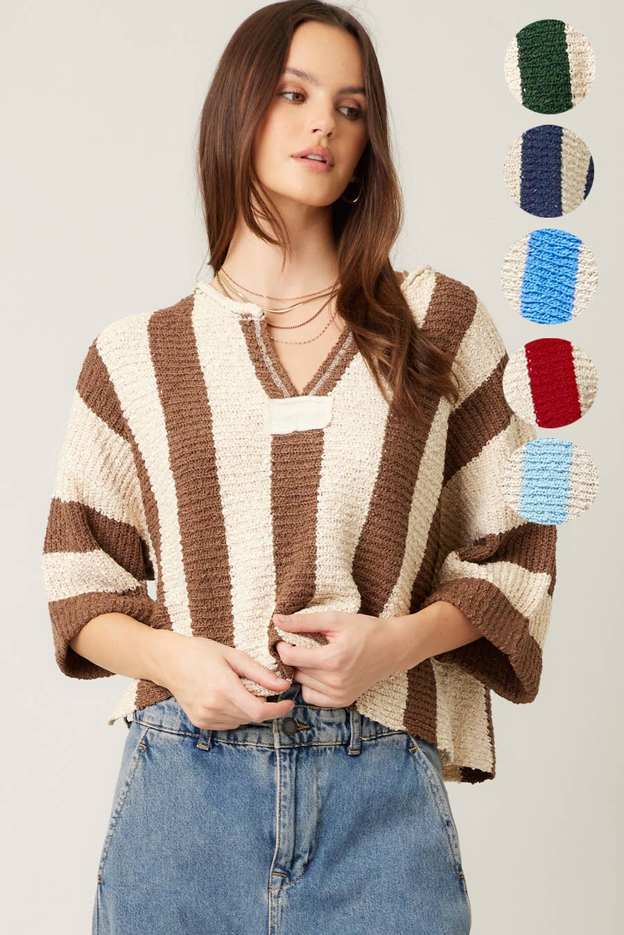 The Vertical Striped Sweater