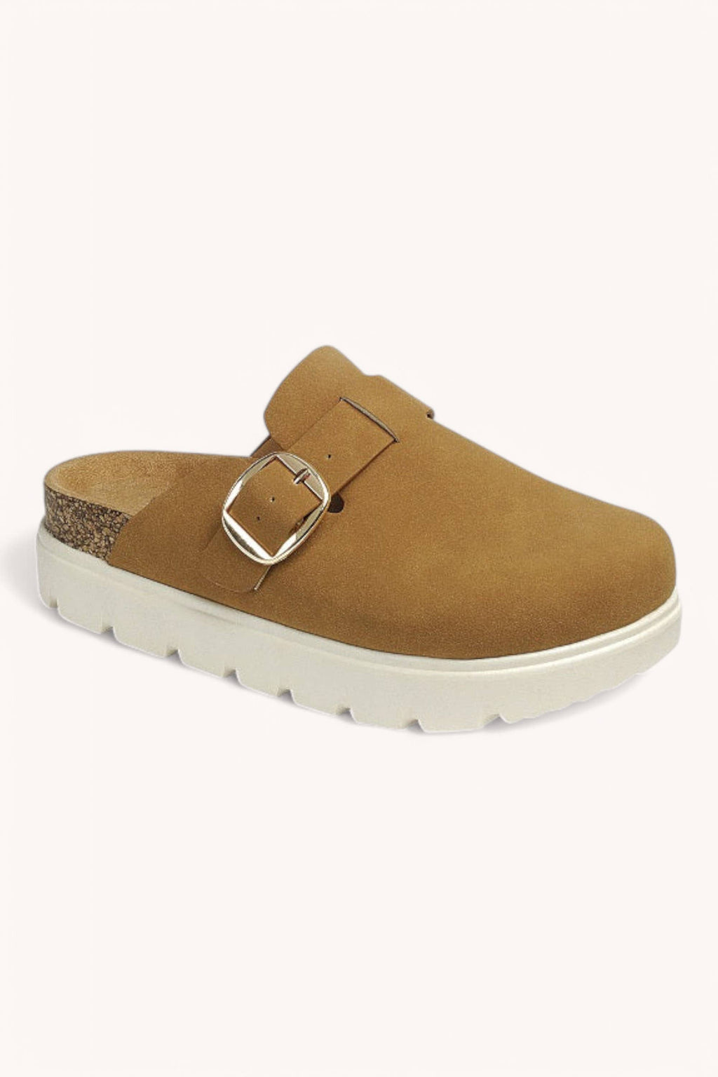 Chunky Lug Sole Clog Sandals