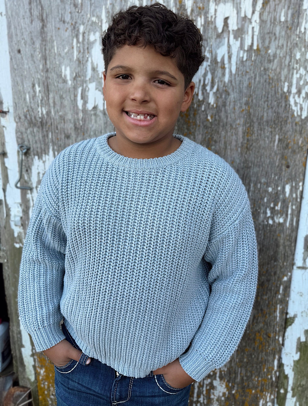 Kids Chunky Knit Sweater
