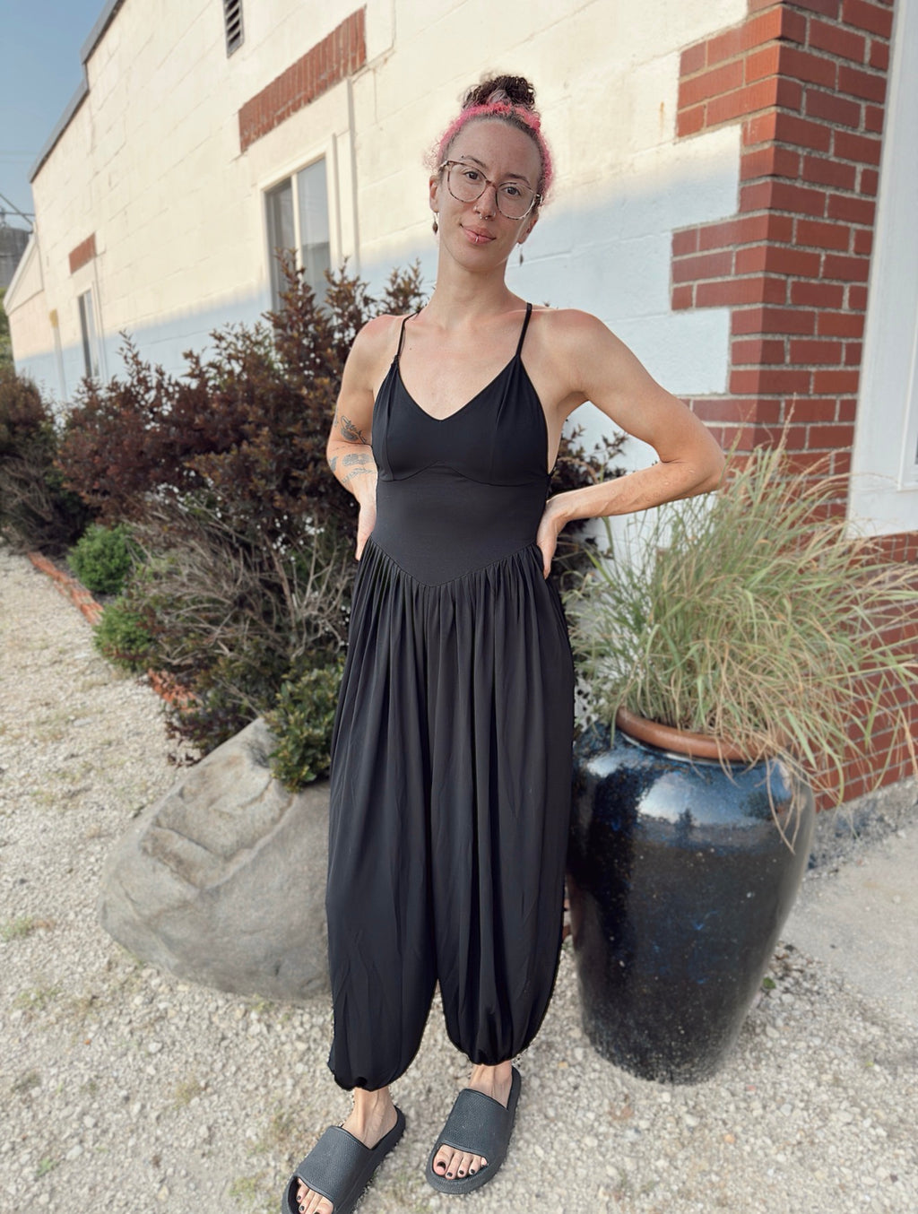 Everyday Luxe Wide Leg Jumpsuit