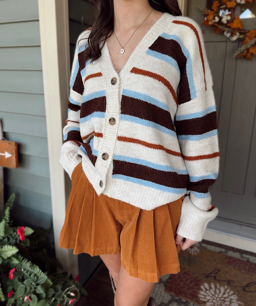 The Antique Pleat Corduroy Shorts