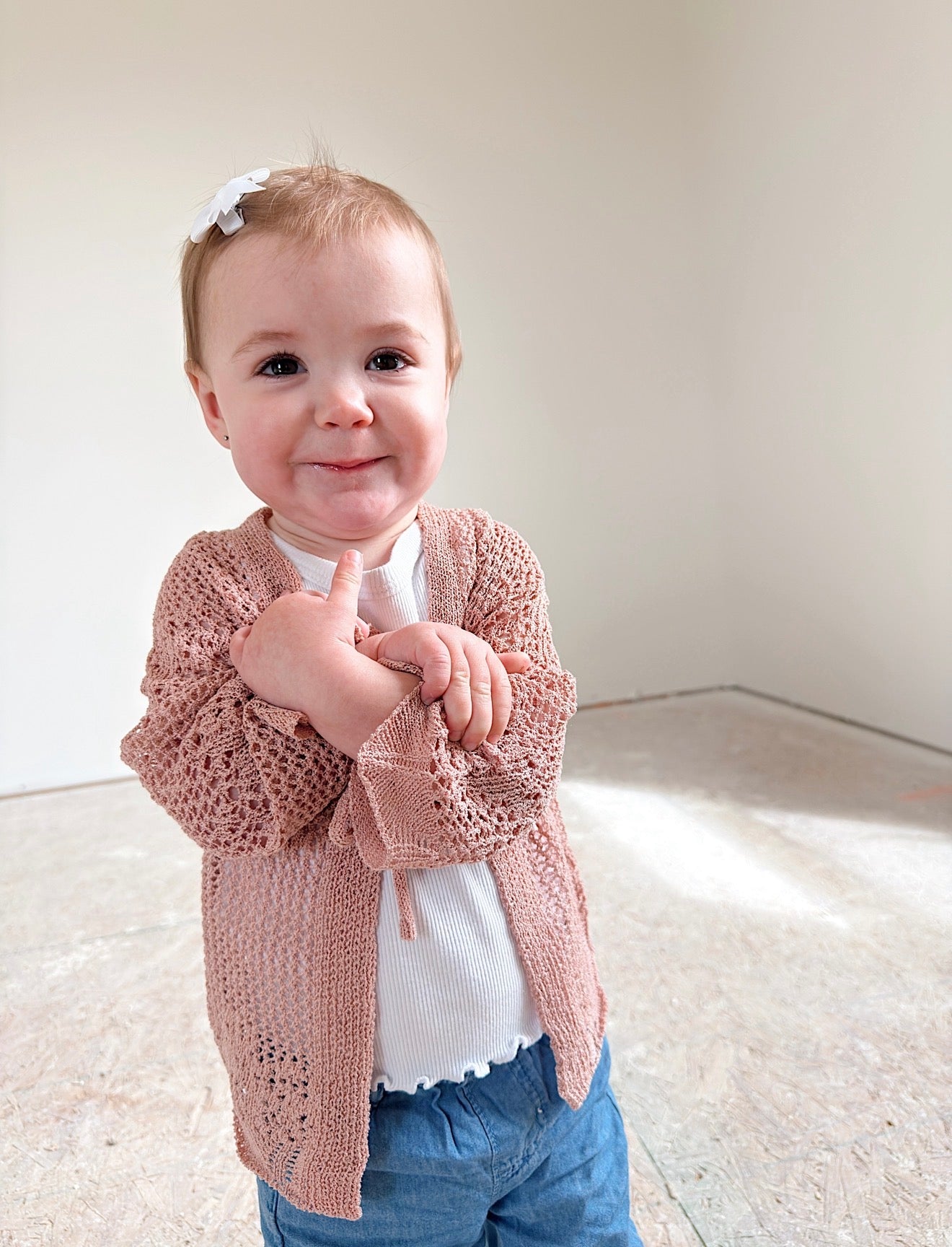 Crochet Bell Sleeve Cardigan