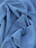 Leo Knitted Cotton Baby Blanket