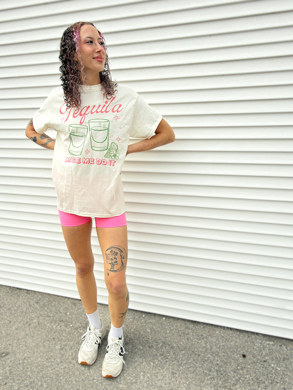 Tequila Made Me Do It Graphic Tee