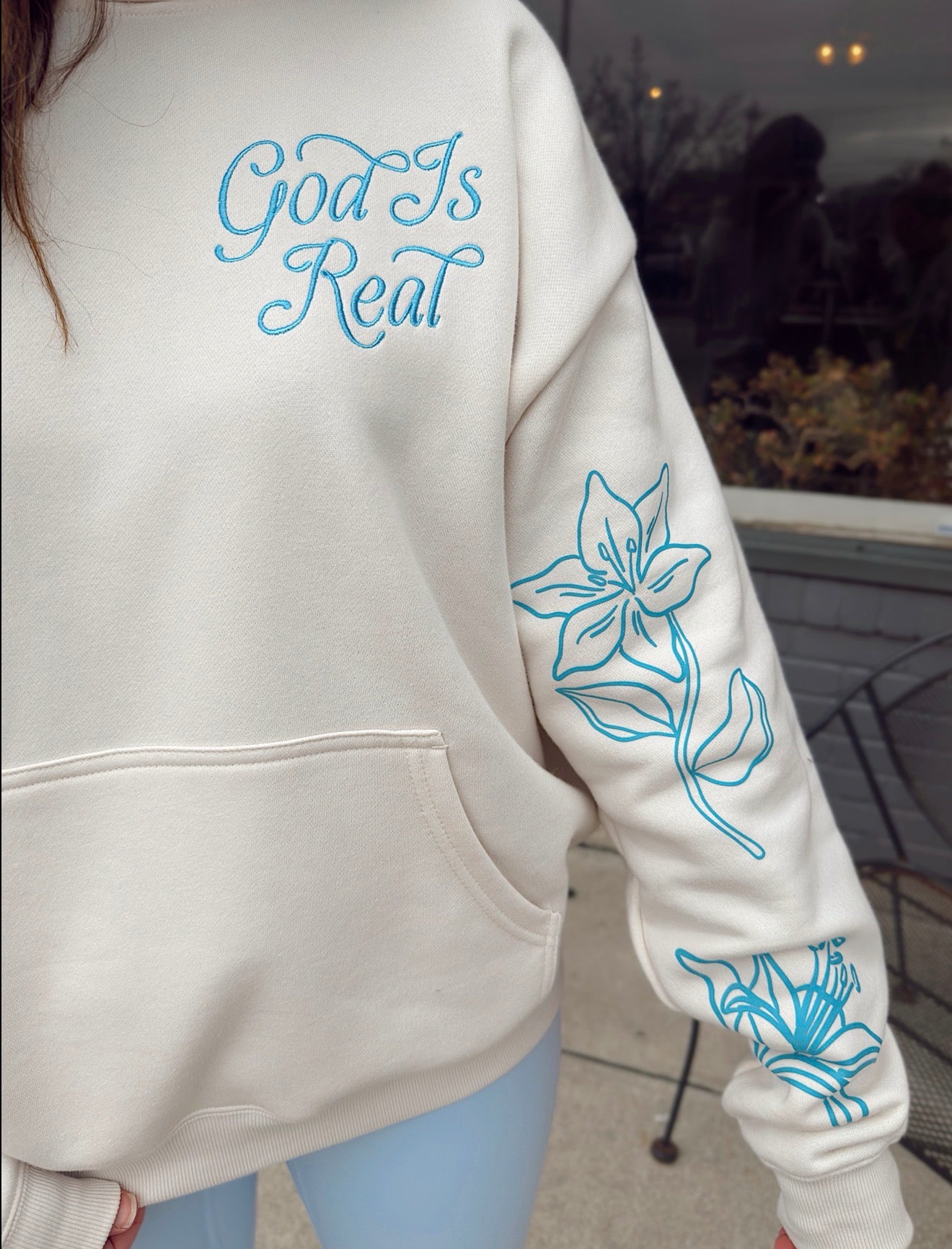 God Is Real Unisex Hoodie