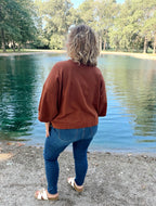 Oversized Button Down Top