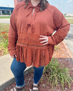 Curvy - Woodland Wanderer Hooded Cardigan