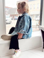 What a Friend We Have in Jesus Kids Denim Jacket