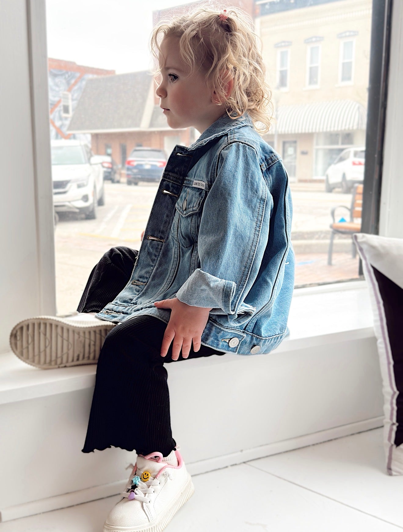 What a Friend We Have in Jesus Kids Denim Jacket
