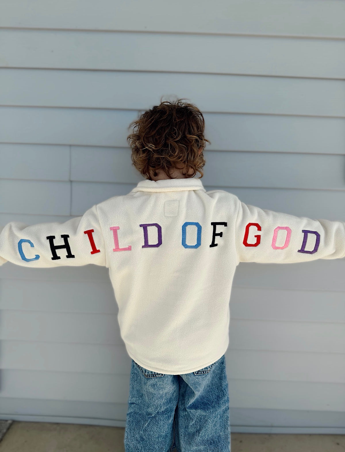 Child of God Fleece Kids Pullover